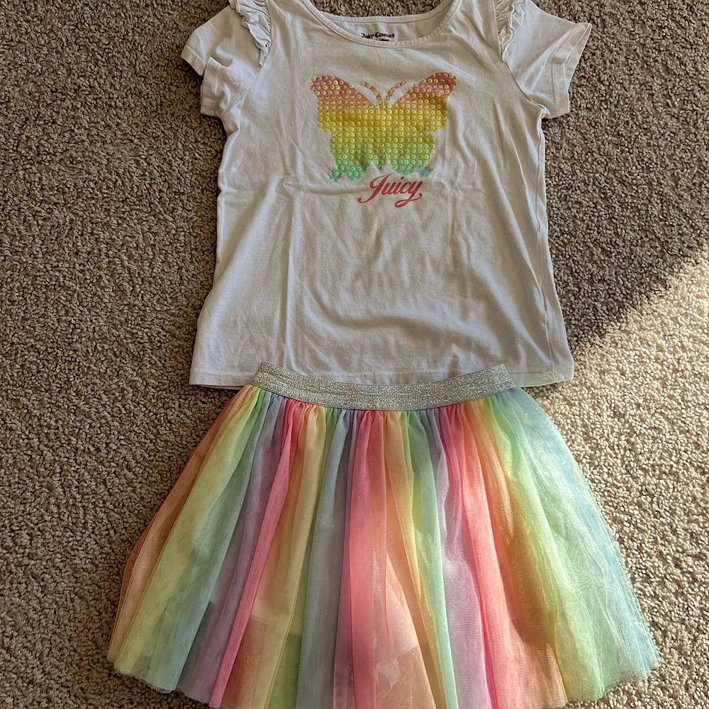Juicy Couture girl’s T-shirt & skirt sets